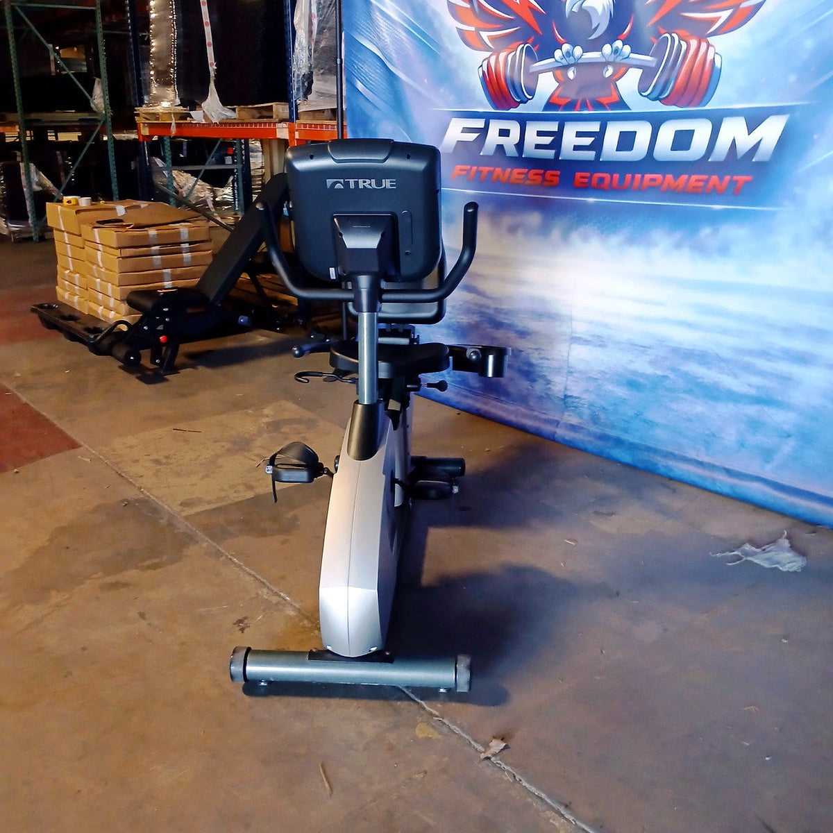TRUE CS400 Recumbent Bike w/ Escalate 9 Console