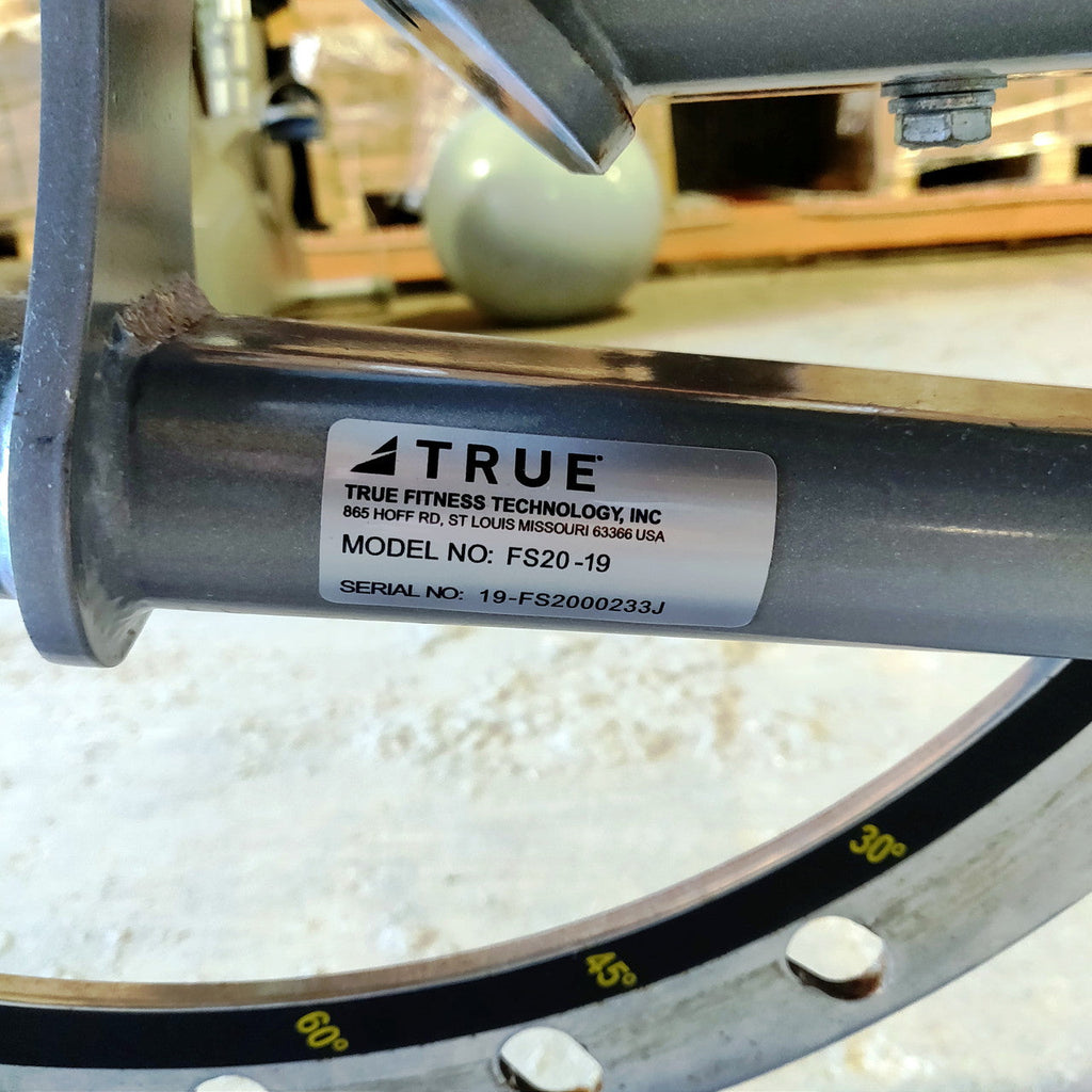 True Wight Machine TRUE Weight Bench Adjustable FID