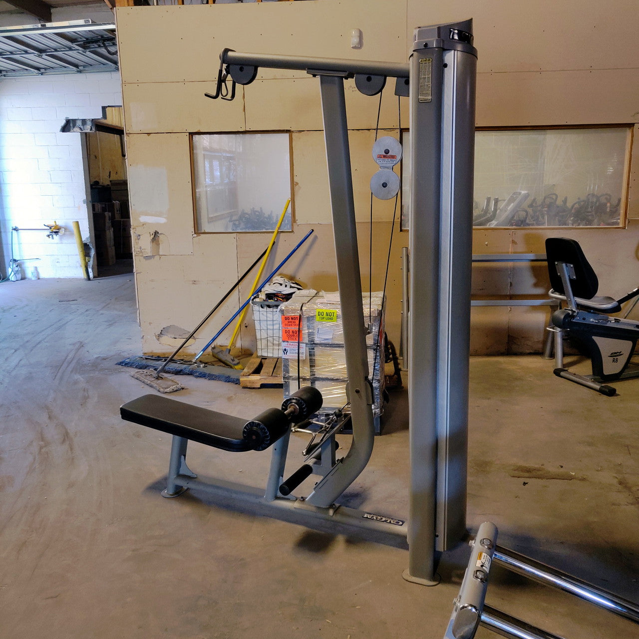 Tuff stuff power rack with lat pulldown sale