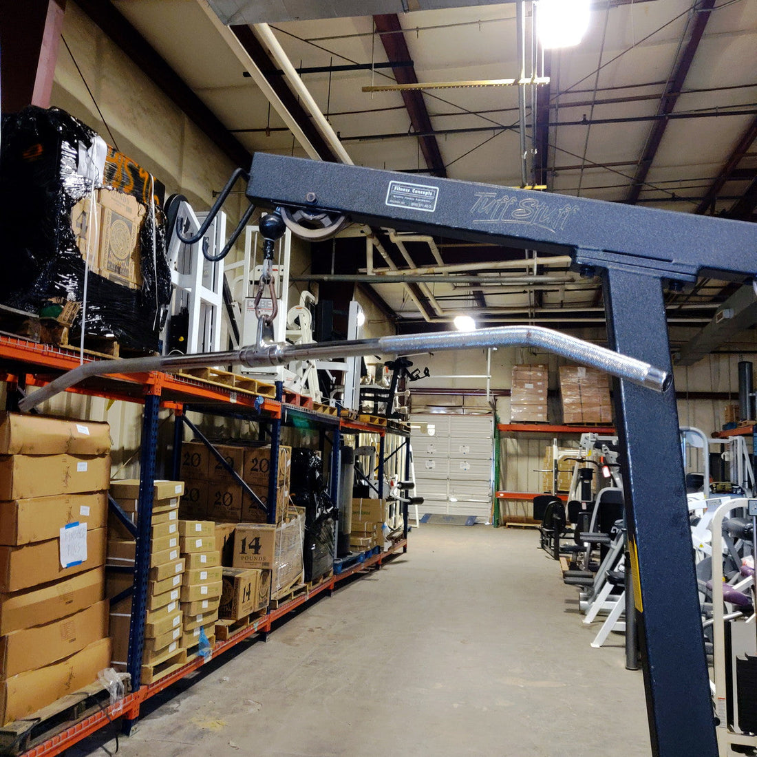 Reconditioned TuffStuff Powerline Lat Pulldown/Row Combo