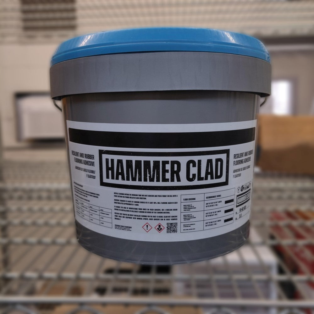 Hammer Clad Rubber Flooring/Turf Adhesive Glue 3 Gal