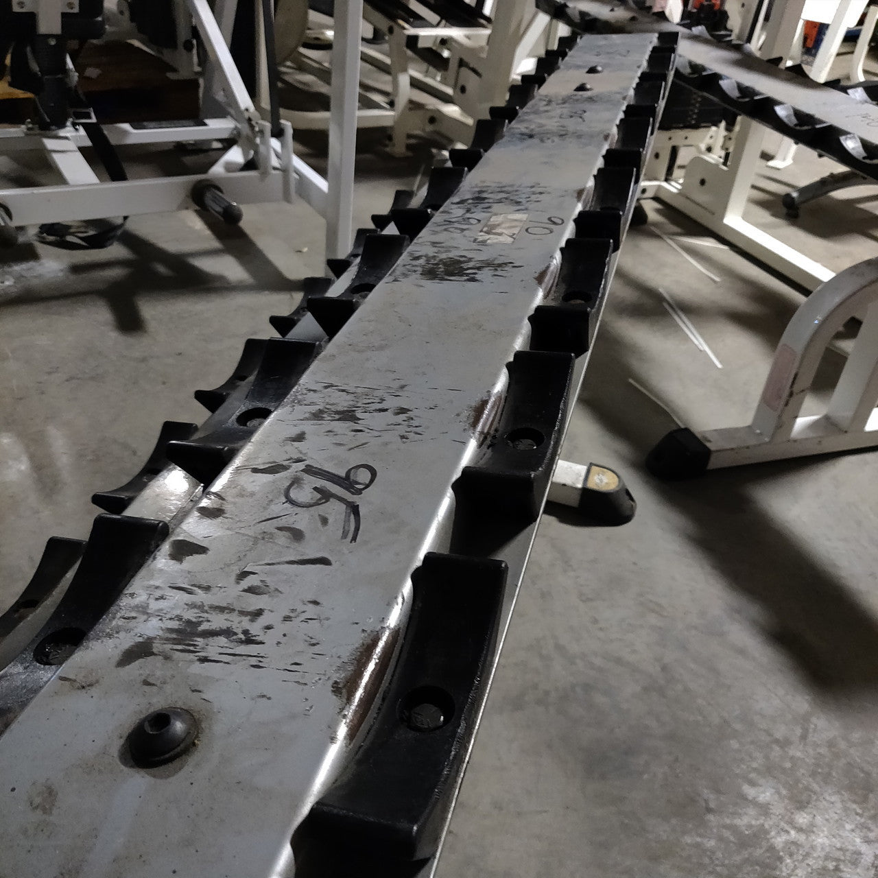 Two-Tier 10 Pair Dumbbell Rack