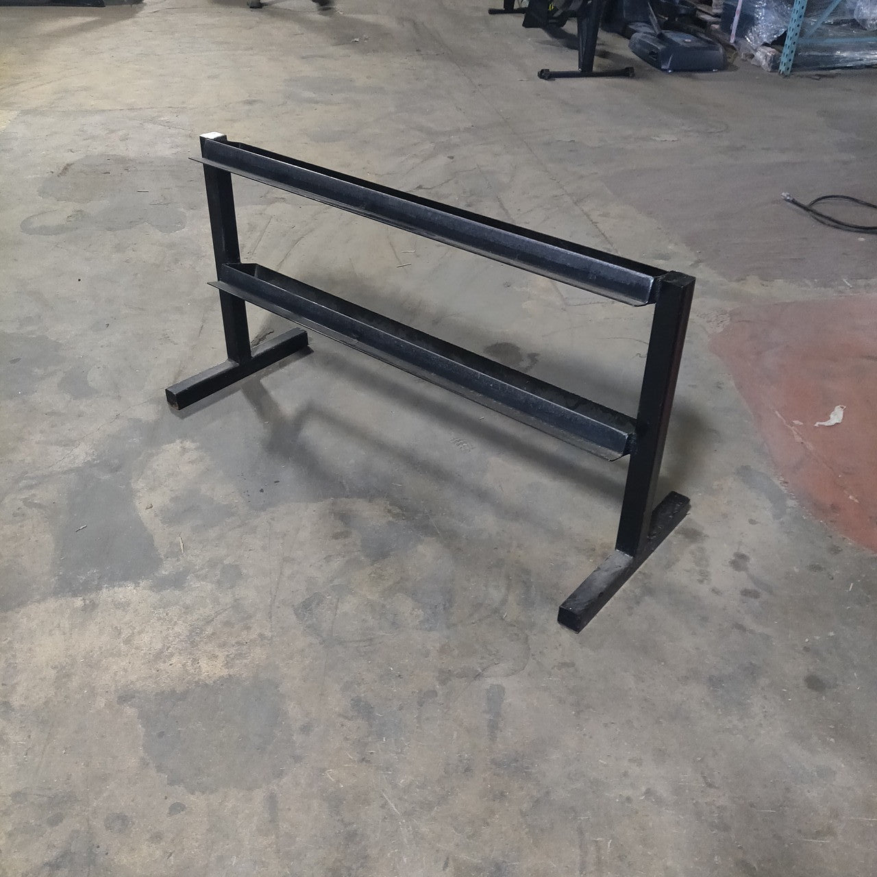 Two Tier Dumbbell Rack Gym Storage