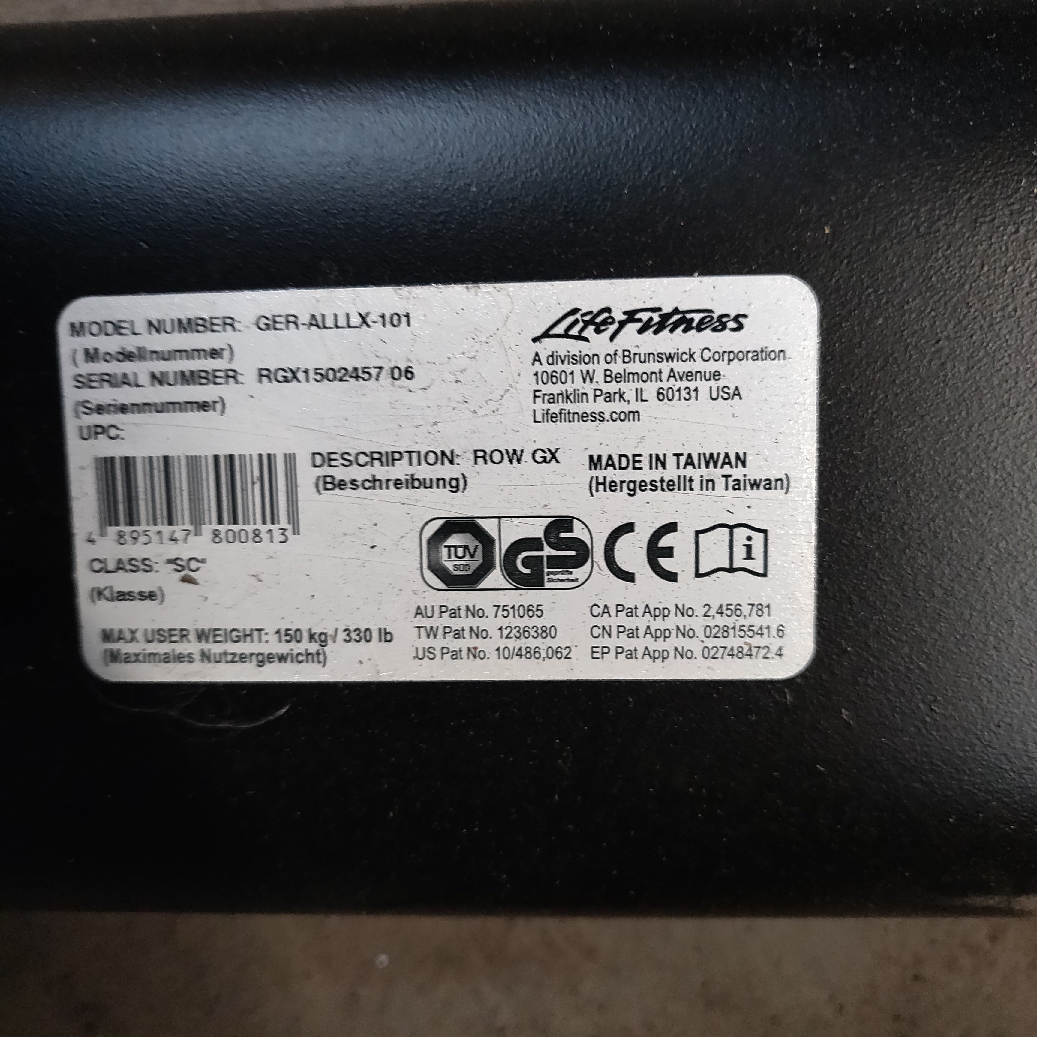 Rematore Life Fitness Gx Rower &ndash; Usato, Revisionato, VIDEO INCLUSE + Consegna Gratis