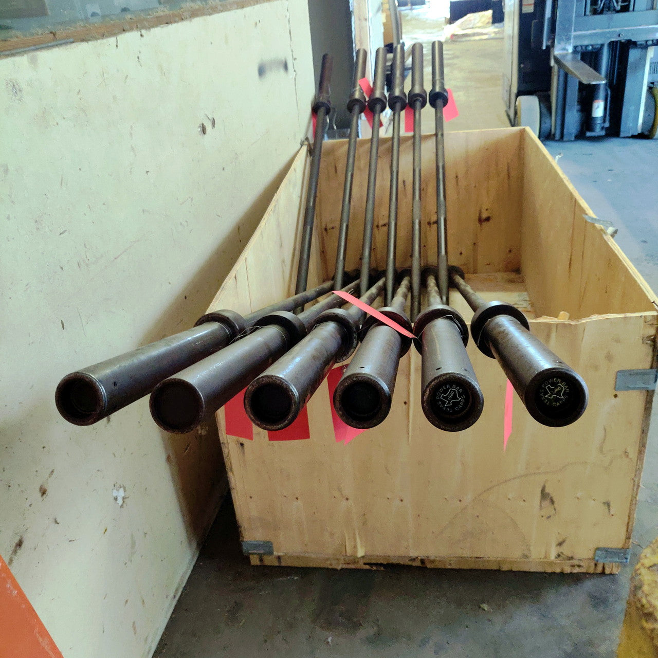 Used Olympic Barbells 7' Long 