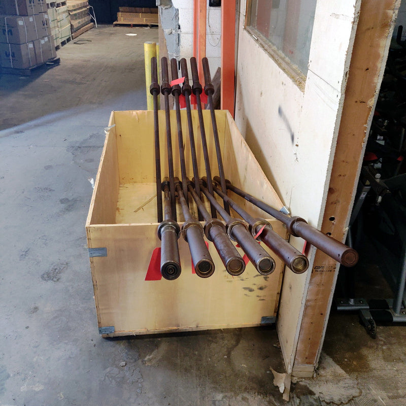 Used Olympic Barbells 7' Long 