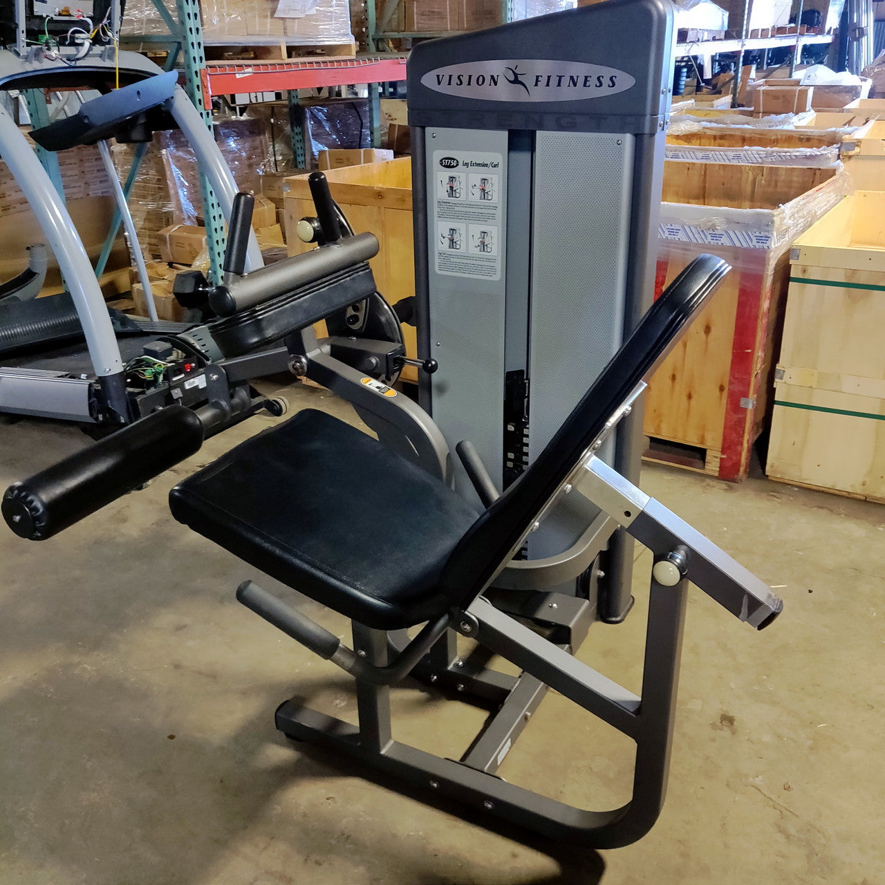 Vision Fitness Leg Curl/Extension Combo ST750