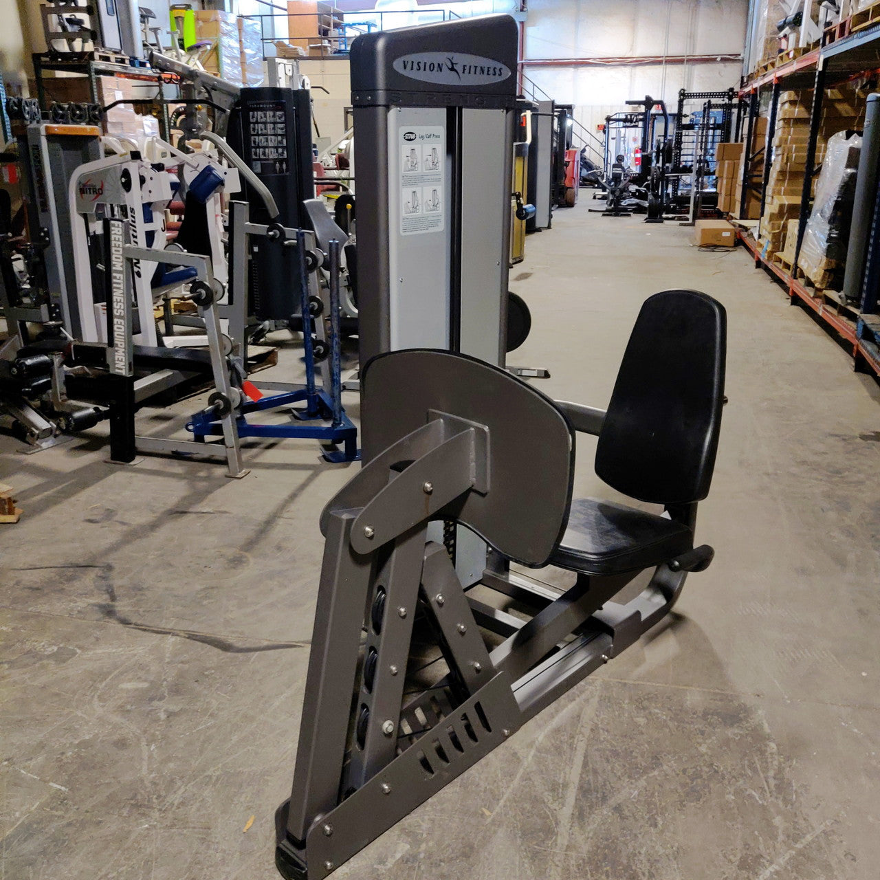 Vision Fitness Leg Press Selectorized