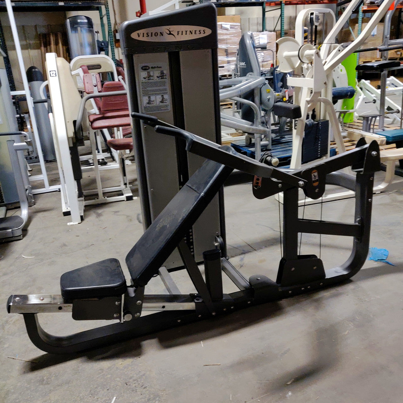 Vision Fitness Multi-Press Benchpress Incline and Military Press in One