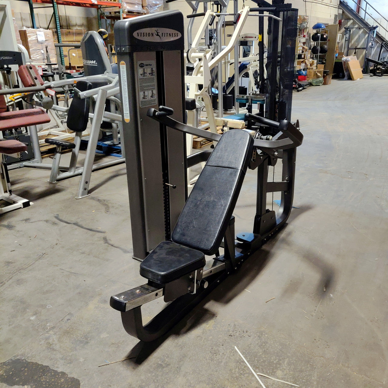 Vision Fitness Multi-Press Benchpress Incline and Military Press in One