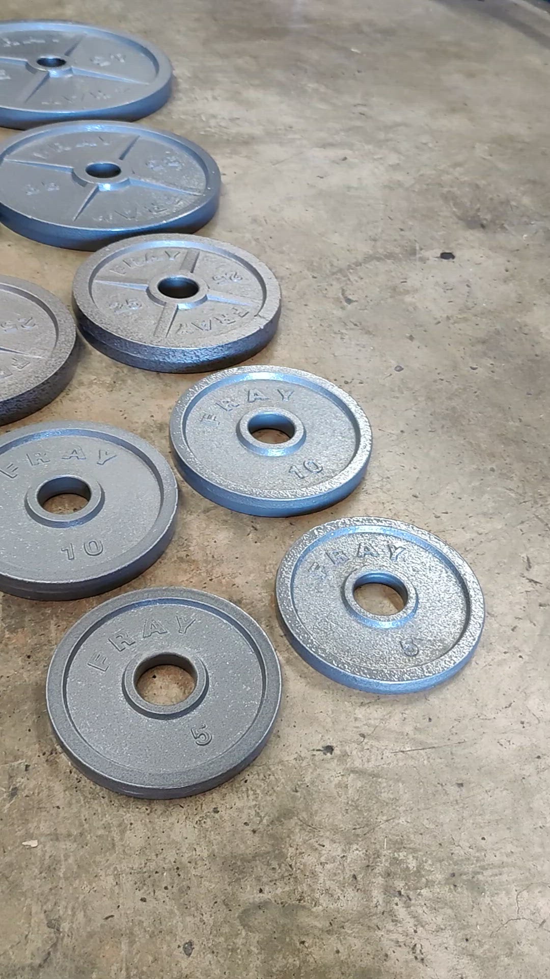 Cast Iron Weight Plates Video